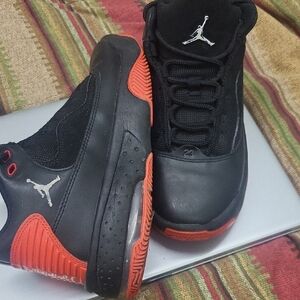 Jordan Kids Sneakers Black and Red